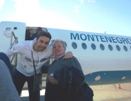Mino Marsili in una foto di repertorio con Mimmo Mattiello