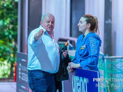 Divina Nigro in una foto di repertorio con Mino Marsili