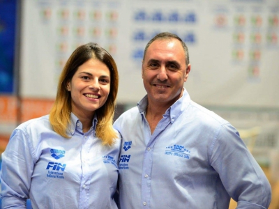 Daniela Scillato con il collega Lo Dico