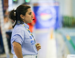 Alessia Ferrari ha arbitrato Ungheria-Stati Uniti