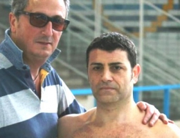 Rosario Esposito con Giuseppe Esposito, presidente della Zurich Barbato Cesport