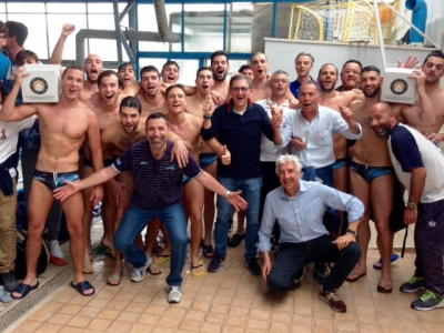 La giioia della Latina Pallanuoto