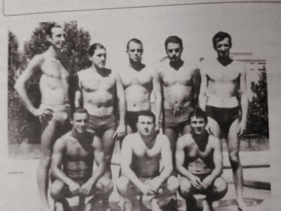 Il Bogliasco 1962: Crovetto è il primo in piedi partendo da destra
