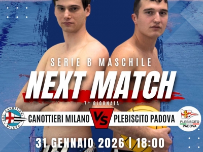SERIE B: Alla Canottieri Milano va in scena la sfida verit&agrave; contro Padova