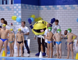 La mascotte Yeba tra i protagonisti della finalissima