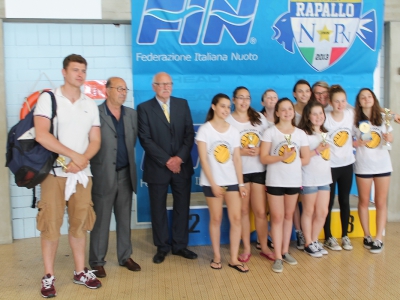 La Pallanuoto Trieste terza classificata