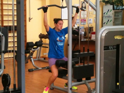 Giulia Gorlero al lavoro
