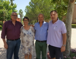 Franco Porzio con Maria Posteraro, Alfredo Porcaro e Salvatore De Mari