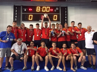 La Rari Nantes Salerno campione d'Italia Under 20 B