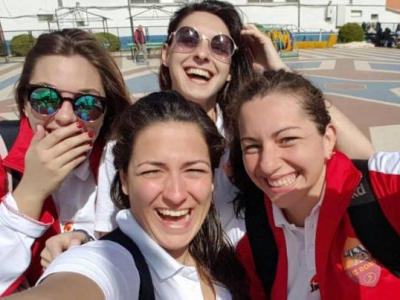 Giulia Secondi, Giulia Di Marcantonio, Alice Lelli e Giulia Tomassini