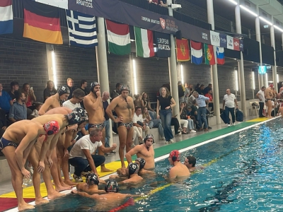 Ranieri Impiantistica C.N.Posillipo, Vittoria in Conference Cup, Paok battuto 15-12