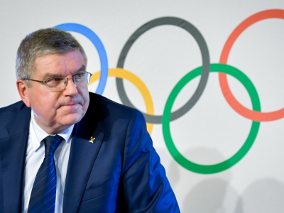 Il presidente del Cio Thomas Bach