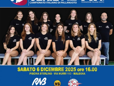 Serie A2 - La Rari Nantes Bologna comincia con derby dell’Appennino