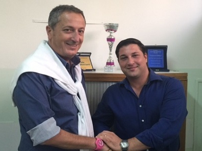 Gagliotta col presidente Esposito