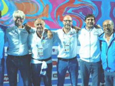 Lo staff azzurro