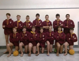L'Under 15 della Roma Nuoto