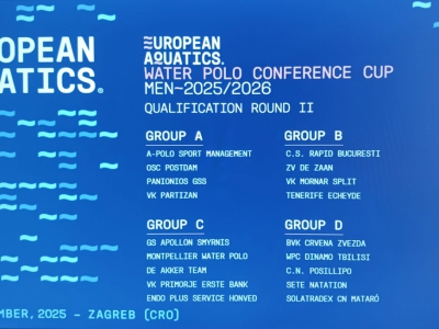 Ranieri Impiantistica C.N. Posillipo, sorteggiato il girone di Conference Cup che si giocherà alla Piscina Scandone, Porzio : "Napoli torna ad ospitare la pallanuoto internazionale"