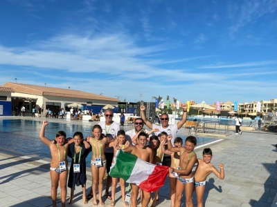 Gli Acquagol del Bogliasco conquistano l'Egitto: oro all'Habawaba