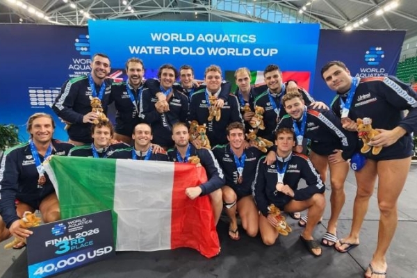 Il Settebello stende 16-10 l'Australia ed è bronzo in World Cup
